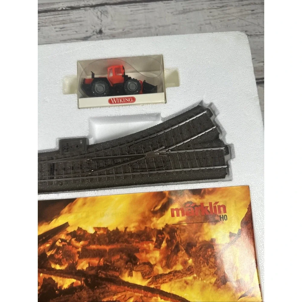 Märklin HO 78000 Fire Dept Theme Extension Set New Complete w/ Original Box